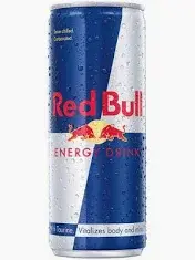 Chilled Red Bull Energy Drink